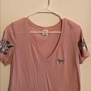 PINK sequenced t-shirt